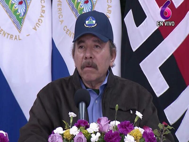 Daniel Ortega Oculta Irresponsabilidad
