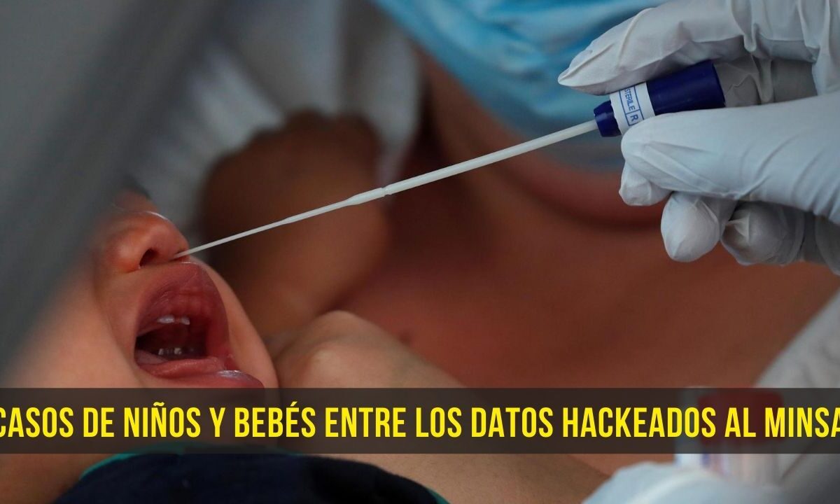 Casos de niños y bebés nicaragüenses, aparecen en los datos hackeados al Minsa.