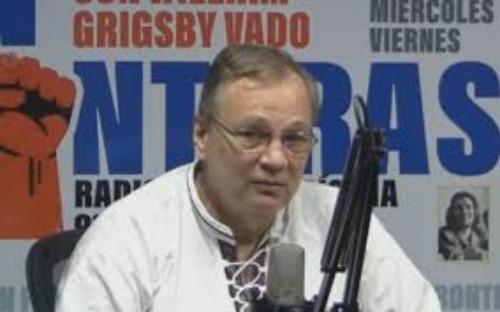 William Grigsby, director de la oficialista Radio La Primerísima 