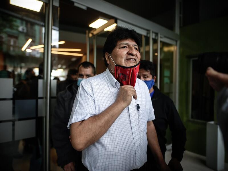 Evo Morales expresidente de Bolivia