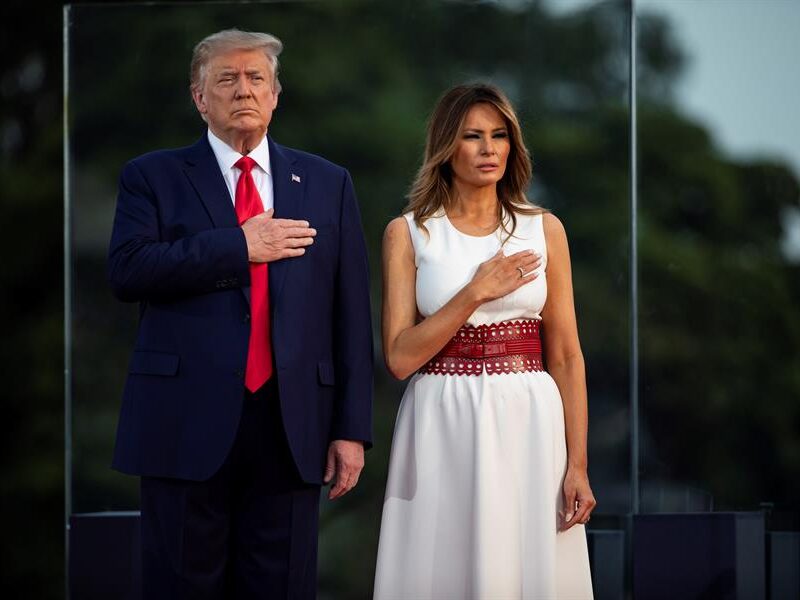 Donald Trump y su esposa, positivos al Covid-19