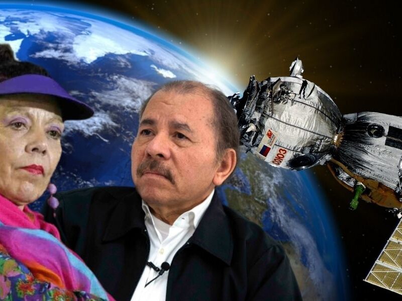 Ortega y Murillo apuntan al espacio