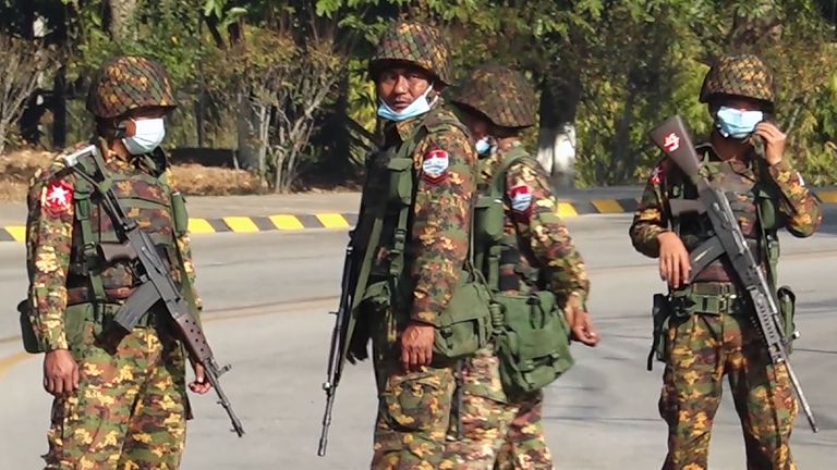 Golpe de Estado militar en Myanmar
