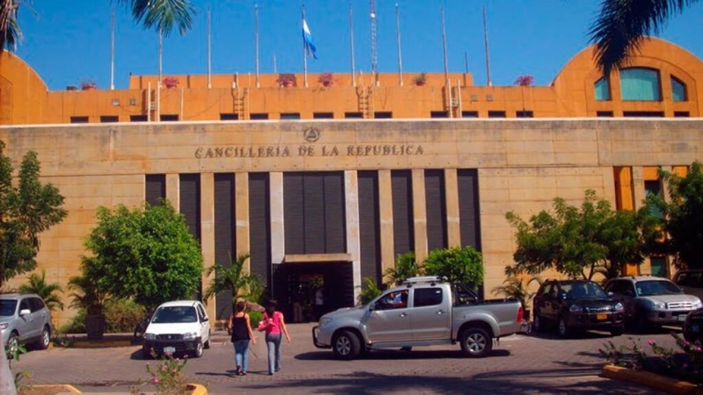 cancilleria de niaragua