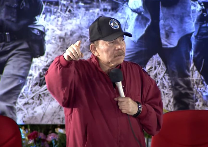 Dictador de Nicaragua Daniel Ortega