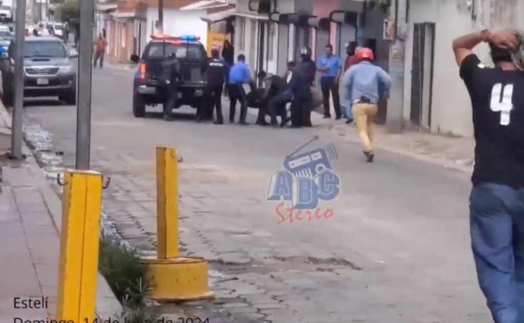 policias de esteli y paramilitares sandinistas