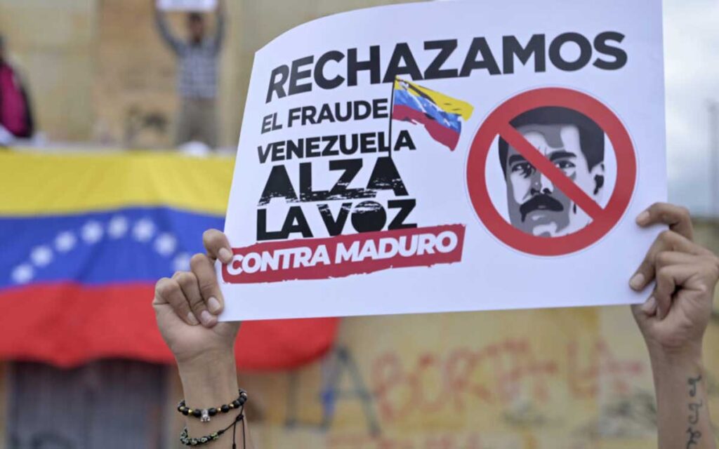 Rechazo en Venezuala al fraude del dictador Maduro