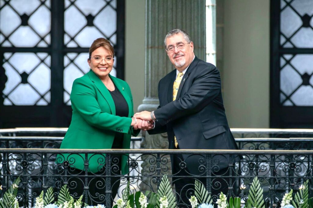 Xiomara Castro y Bernardo Arevalo