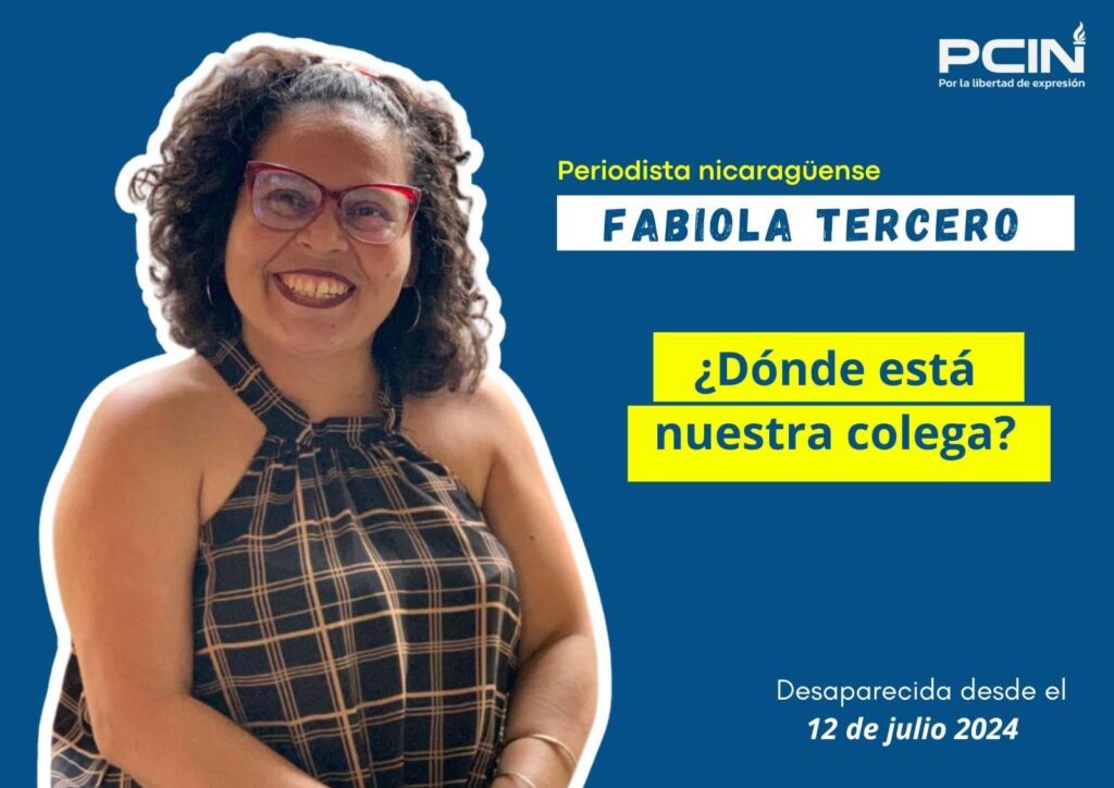 periodistas Nicaragua Fabiola Tercero