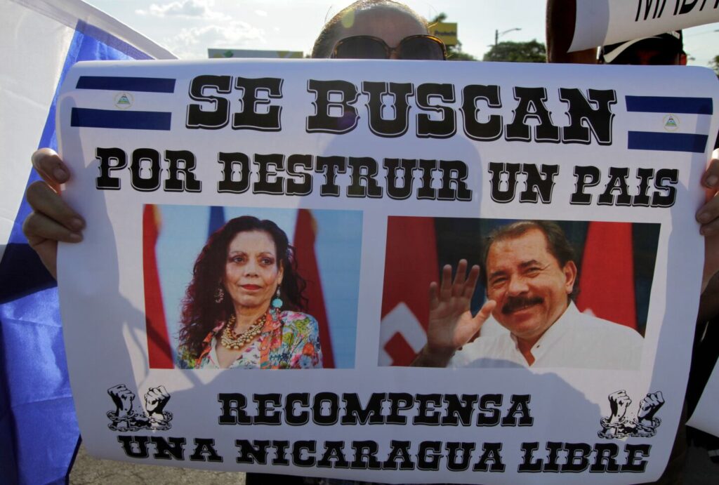 DICTADORES DE NICARAGUA ONG REPRESIÓN