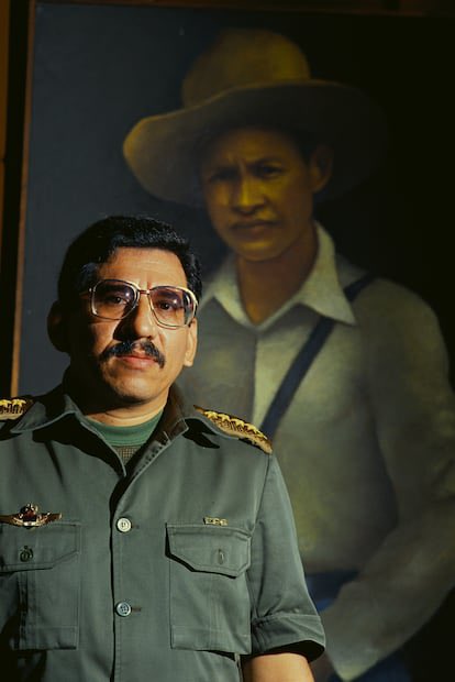 Humberto Ortega, general del EPS.