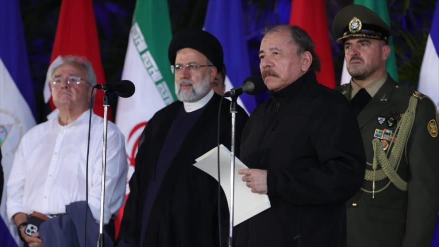 Dictador de Nicaragua, Daniel Ortega, aliado de Irán, enemigo de Israel. 